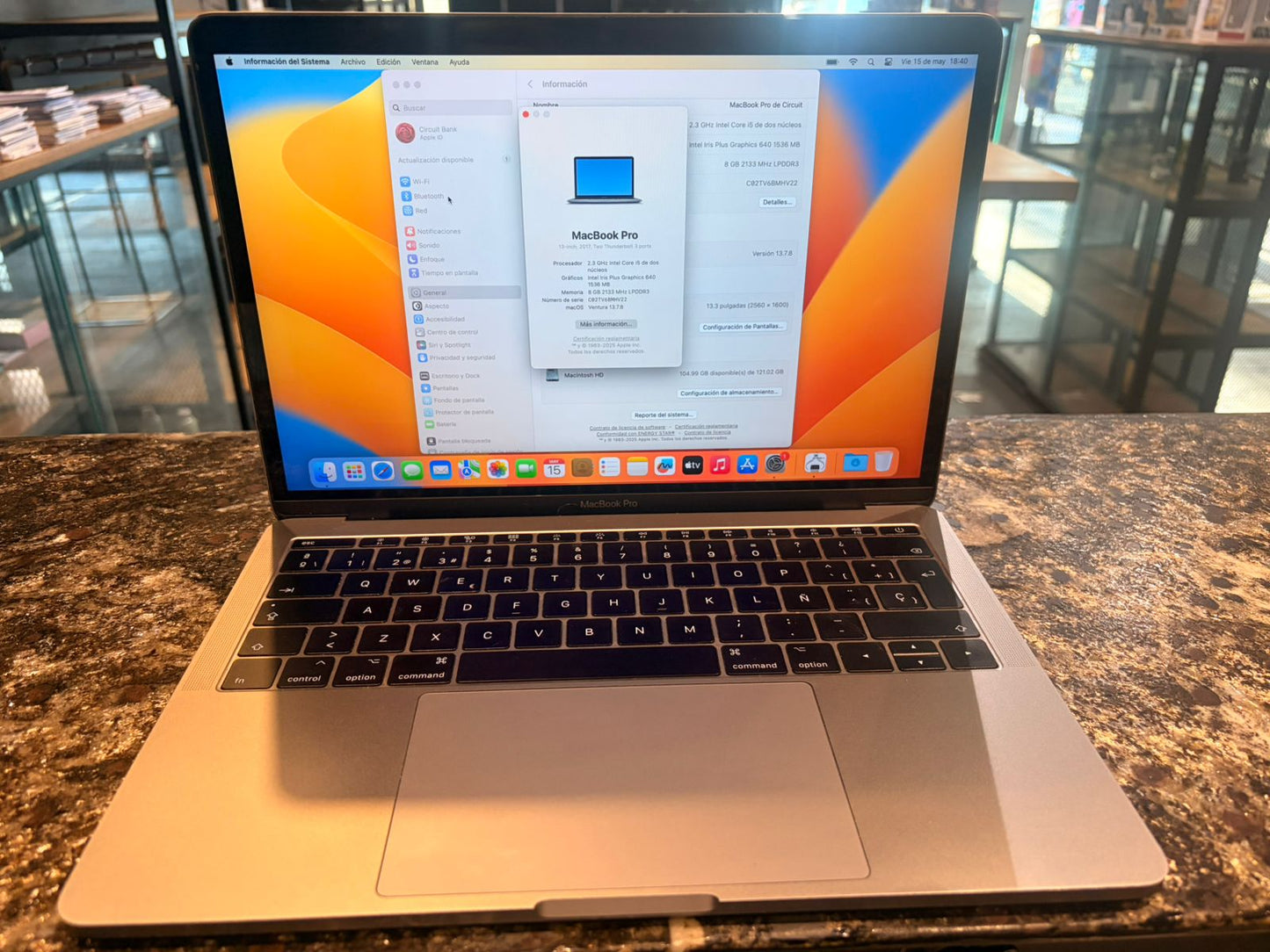 MacBook Pro 13 2017 128GB